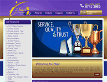 Tablet Screenshot of izhanenterprise.com